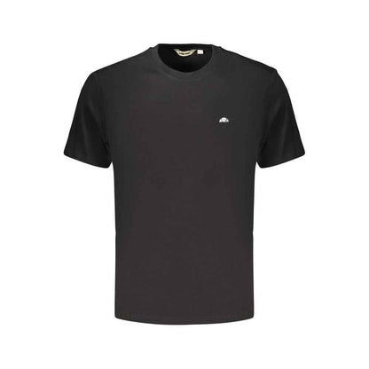 Black Cotton Men's T-Shirt