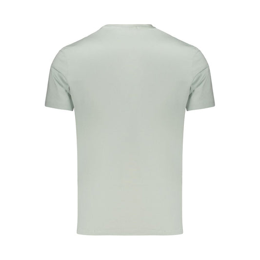 Green Cotton Men's T-Shirt