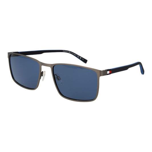 Gray Metal Sunglasses