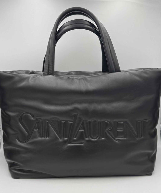 SAINT LAURENT Shopping Bag Large in Lambskin