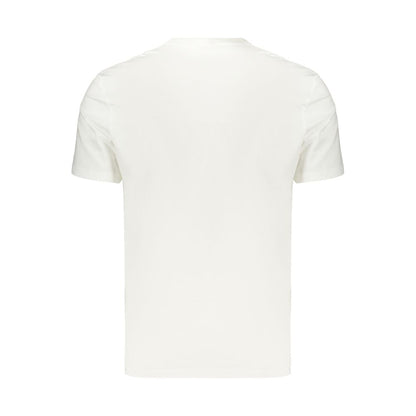White Cotton Men's T-Shirt