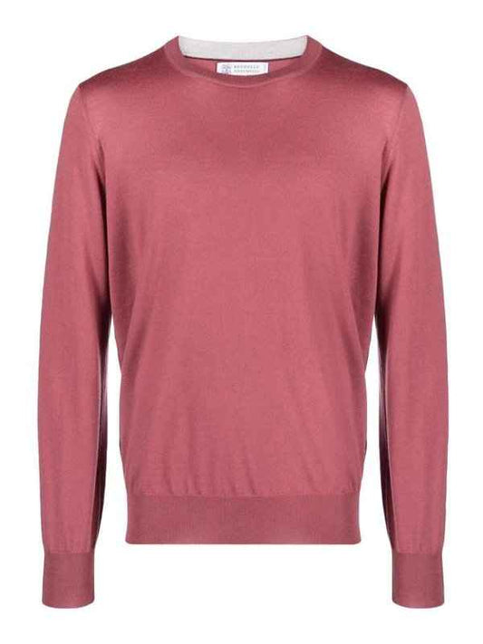 Pink Wool Sweatshirt