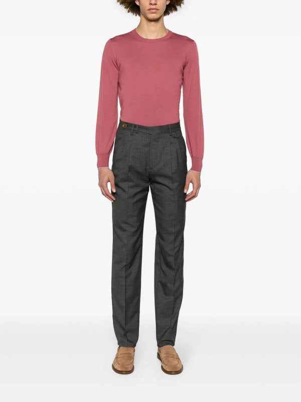Pink Wool Sweatshirt