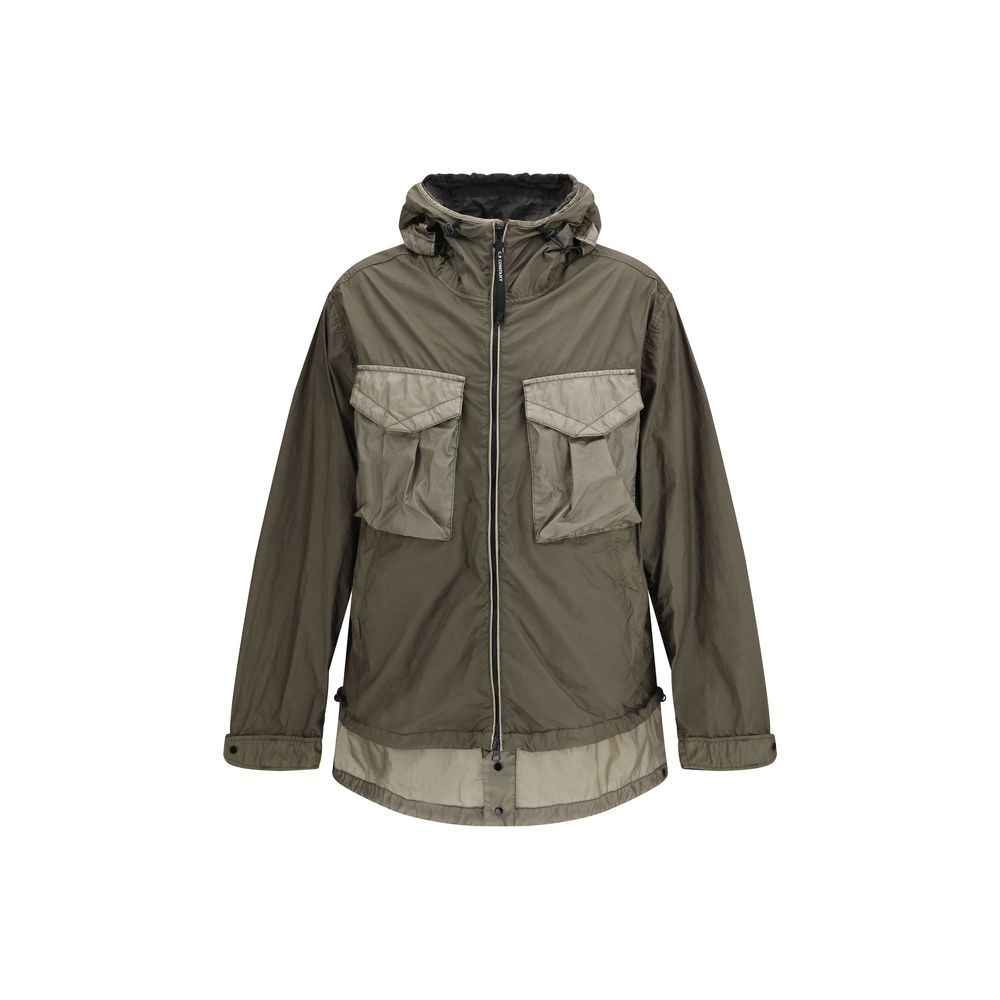 Bicolor Polyamide Shell Jacket