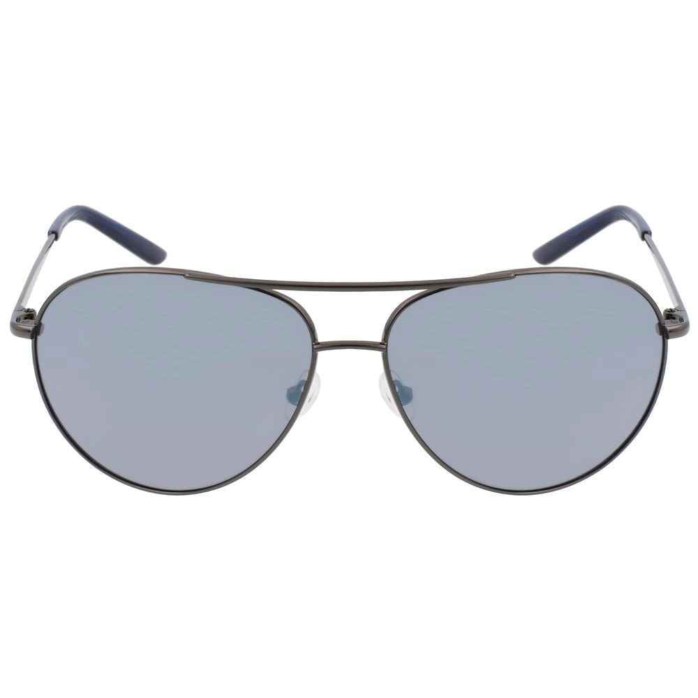 Gray Metal Sunglasses