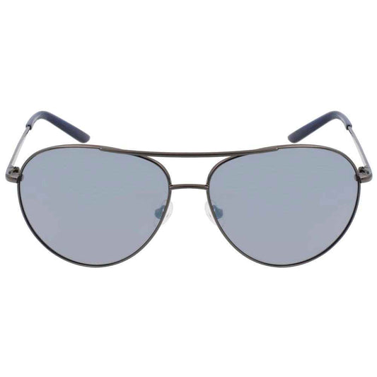Gray Metal Sunglasses