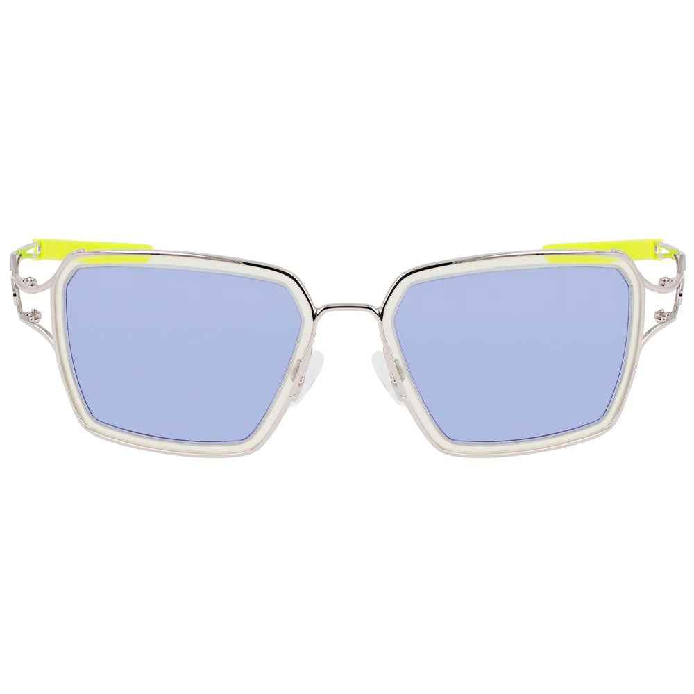Gray Metal Sunglasses