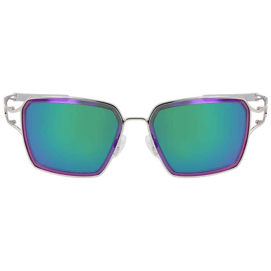 Gray Metal Sunglasses