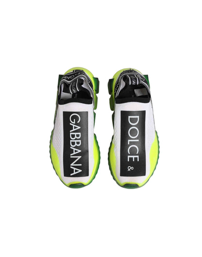 White Black Slip On Sorrento Sneakers Shoes