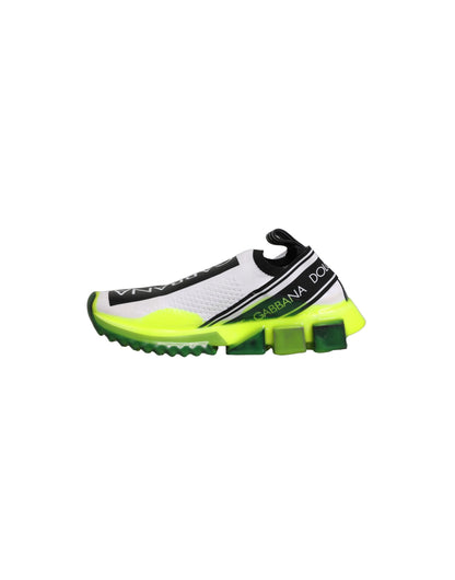 White Black Slip On Sorrento Sneakers Shoes
