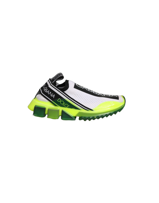 White Black Slip On Sorrento Sneakers Shoes