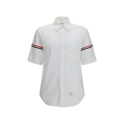 White Cotton Shortsleeve Shirt