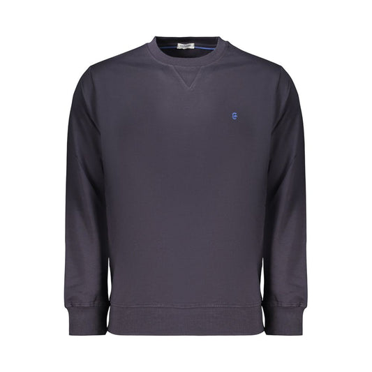 Blue Cotton Men's Sweatshirt
