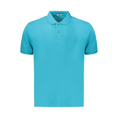 Azzurro Cotton Men Polo