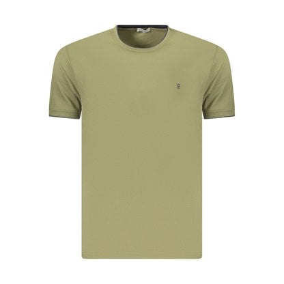 Green Cotton Men's T-Shirt