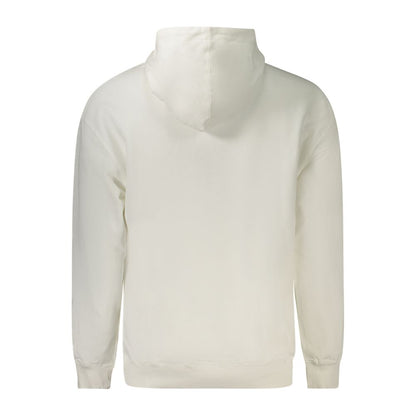 White Cotton Men's Sweatshirt
