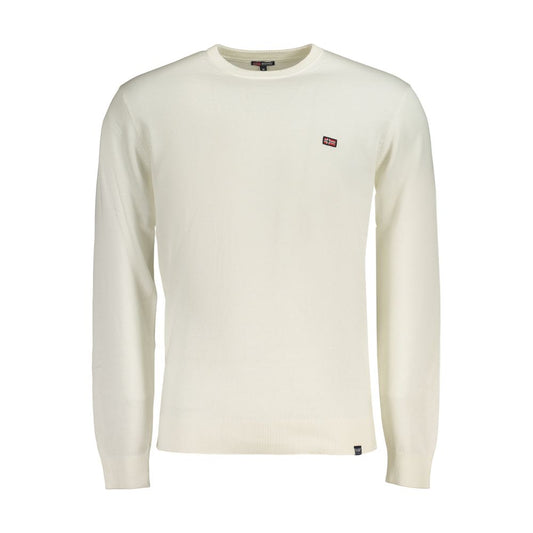 Bianco Cotton Men's Maglia