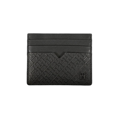 Black Leather Men's Wallet