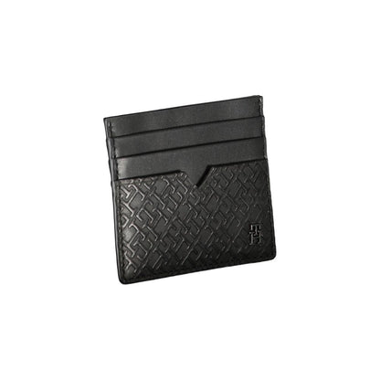 Black Leather Men's Wallet