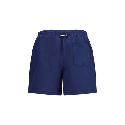 Blue Recycled Polyester Shorts