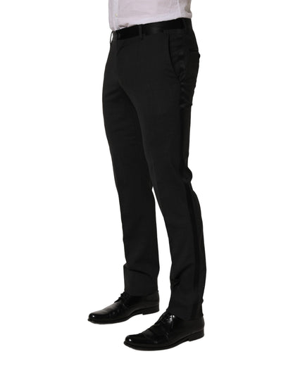 Black Cotton Dress Formal Men Trouser Pants