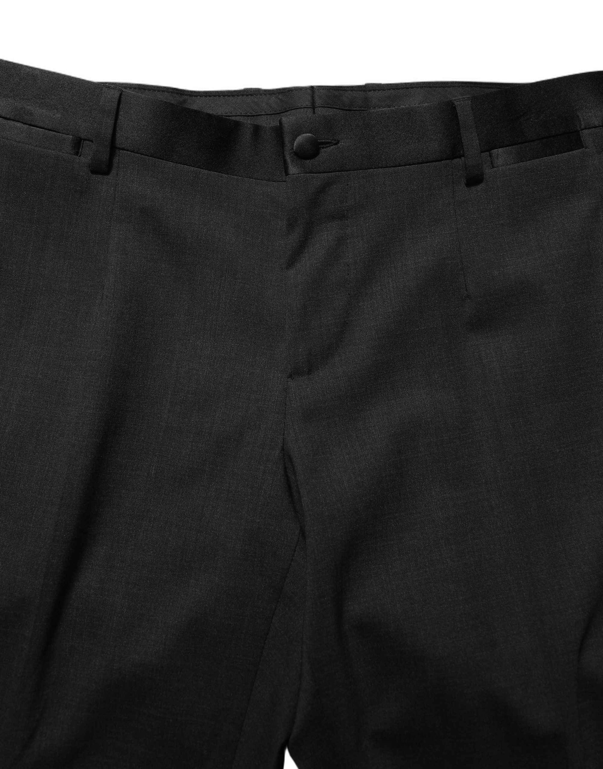 Black Cotton Dress Formal Men Trouser Pants