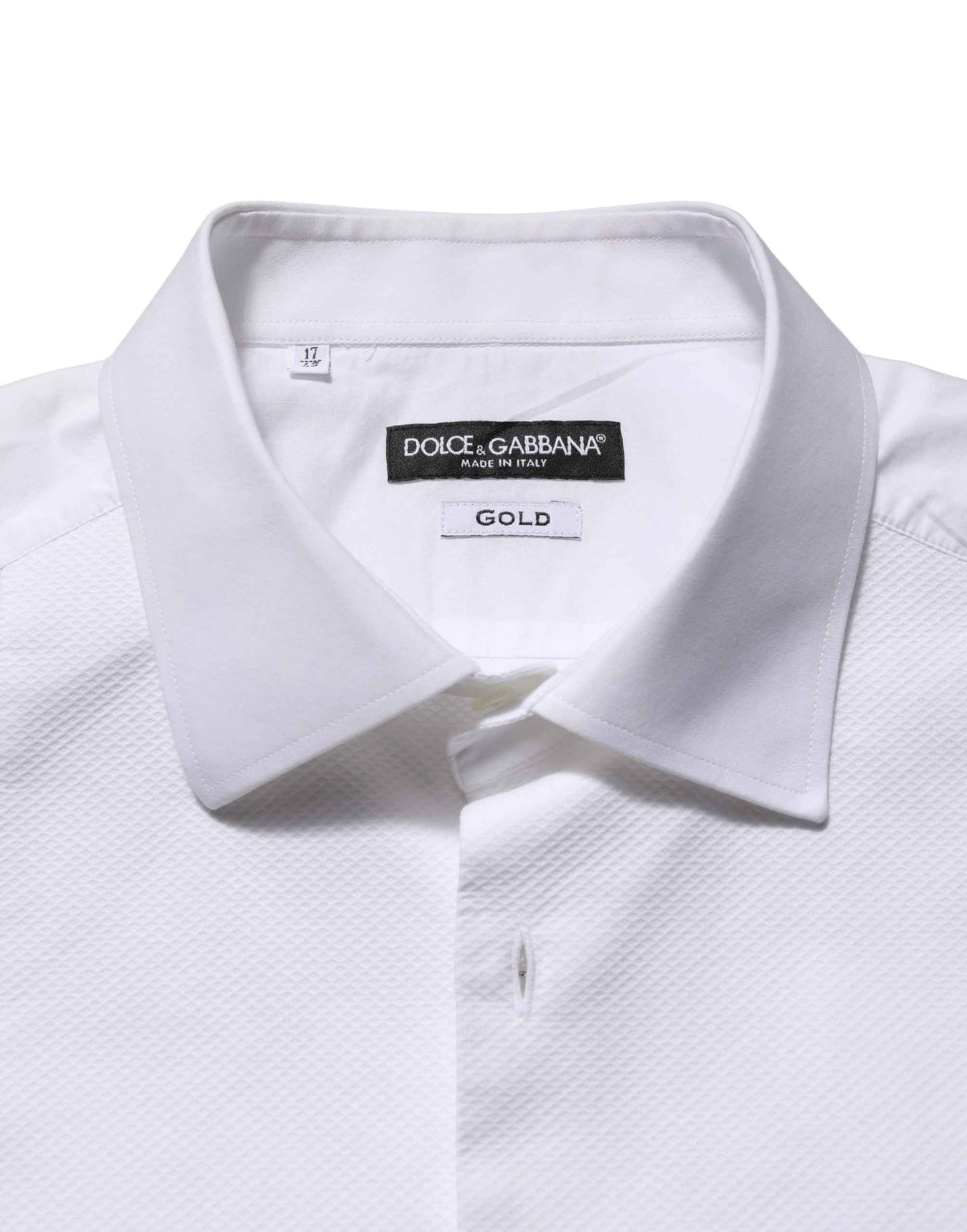 White Bib Cotton Poplin Dress Formal Shirt