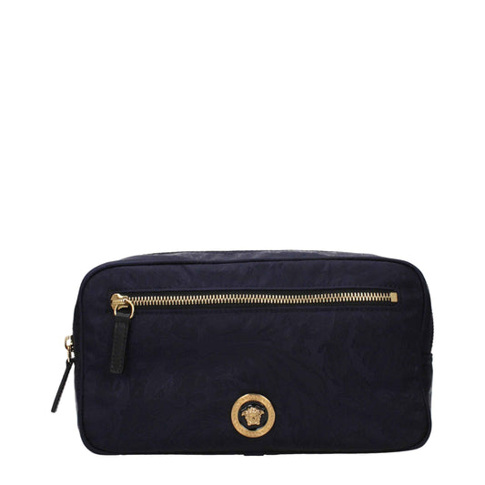 Blue Fabric Backpack