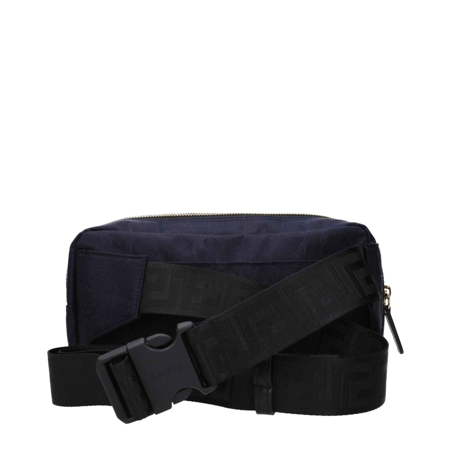 Blue Fabric Backpack