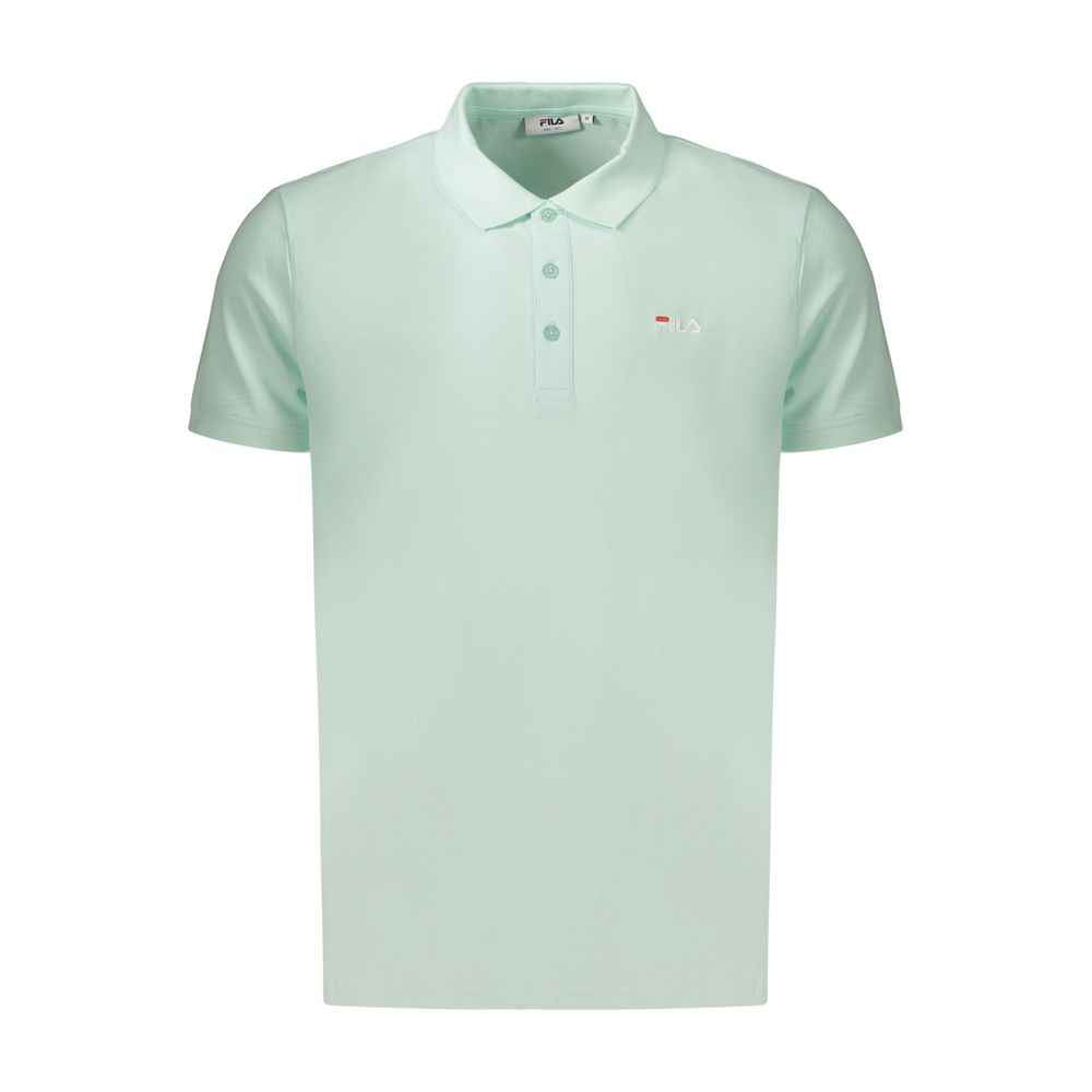 Green Cotton Men's Polo Shirt