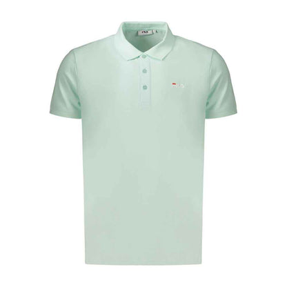 Green Cotton Men's Polo Shirt