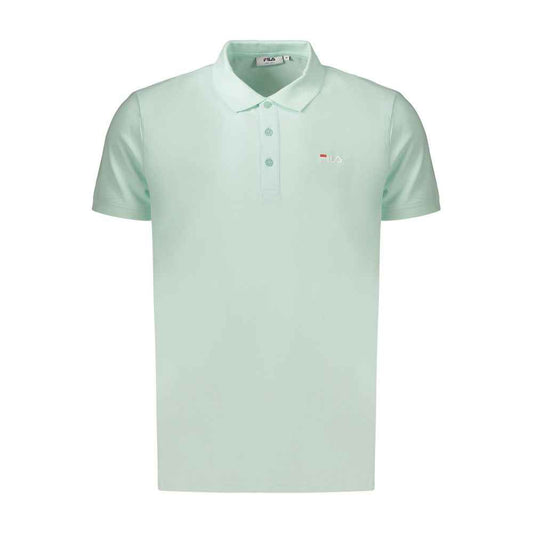 Green Cotton Men's Polo Shirt