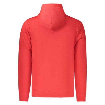 Red Cotton Men's Hoodie