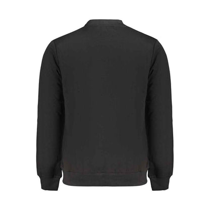 Black Cotton Men's Sweatshirt