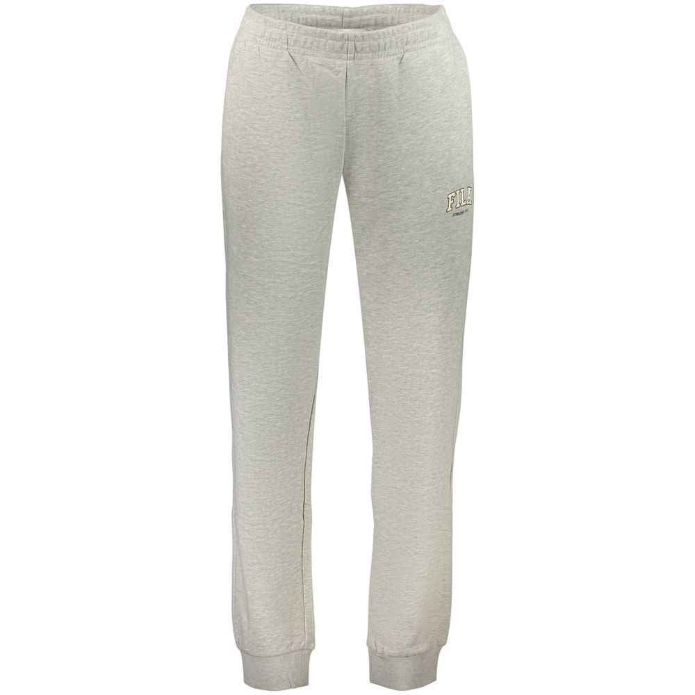 Gray Cotton Men's Trousers