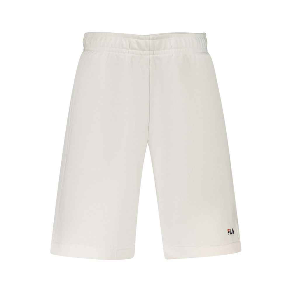 White Cotton Men's Sweatpant