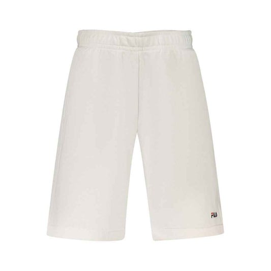 White Cotton Men's Sweatpant