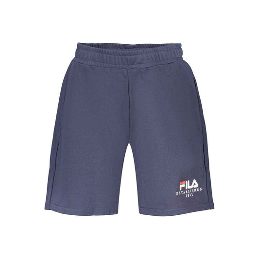 Blue Cotton Men's Pants