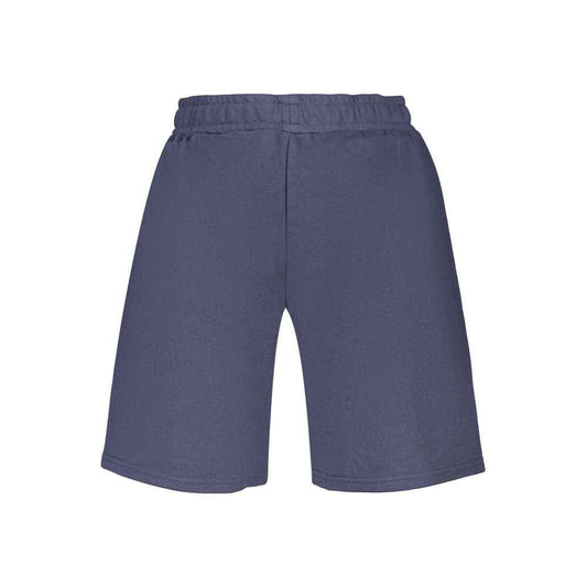 Blue Cotton Men's Pants