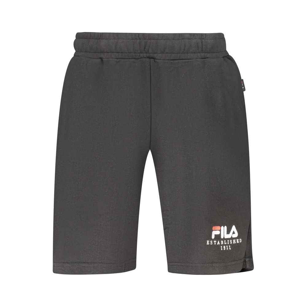 Black Cotton Men's Pants