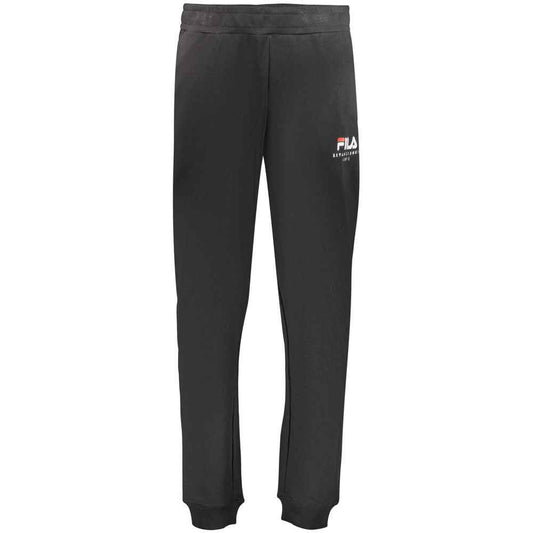 Black Cotton Mens Trousers