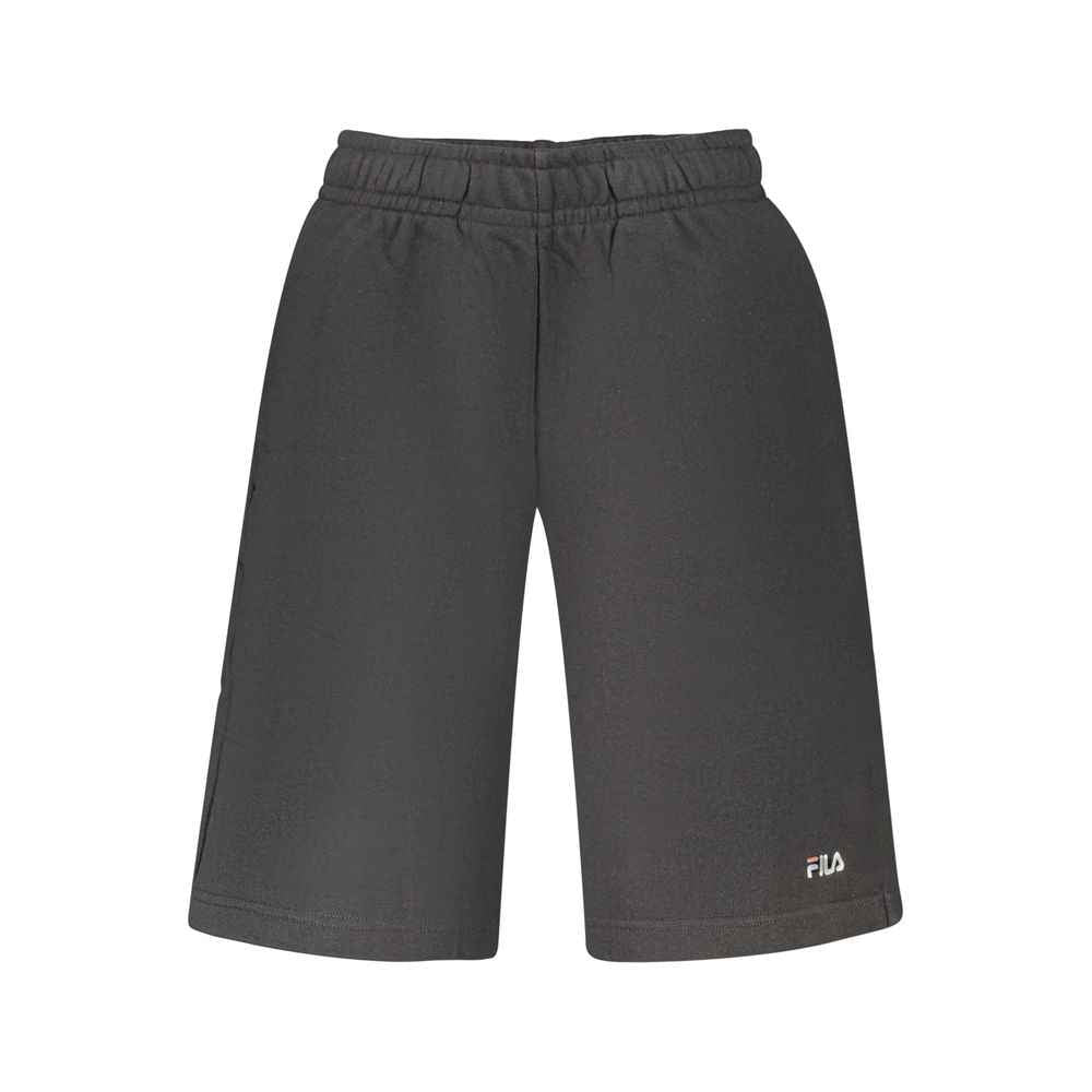 Black Cotton Men's Pants