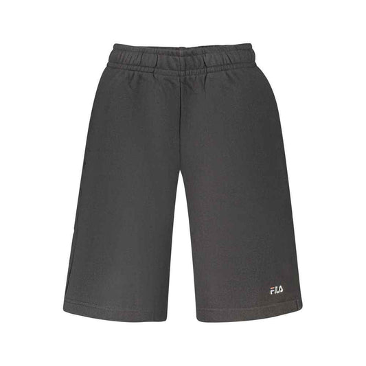 Black Cotton Men's Pants