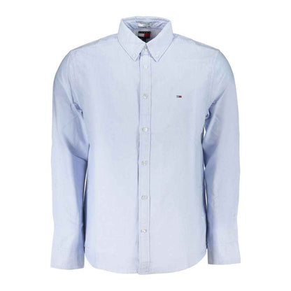 Azzurro Cotton Men's Shirt