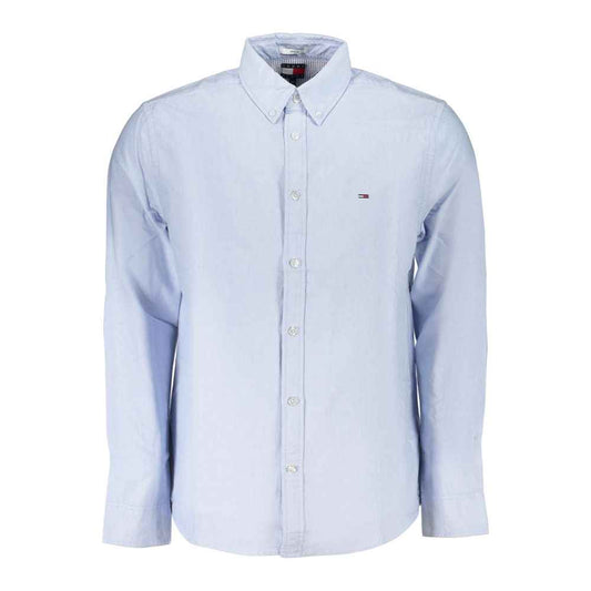 Azzurro Cotton Men's Shirt