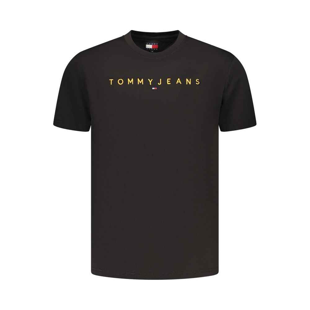 Black Cotton Men's T-Shirt