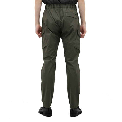 Bicolor Polyester Cargo Pants