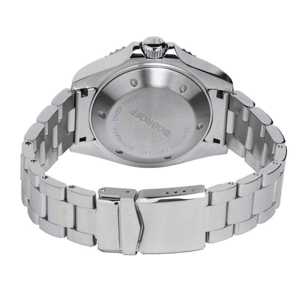 Silver Stainless Steel Sport Watch