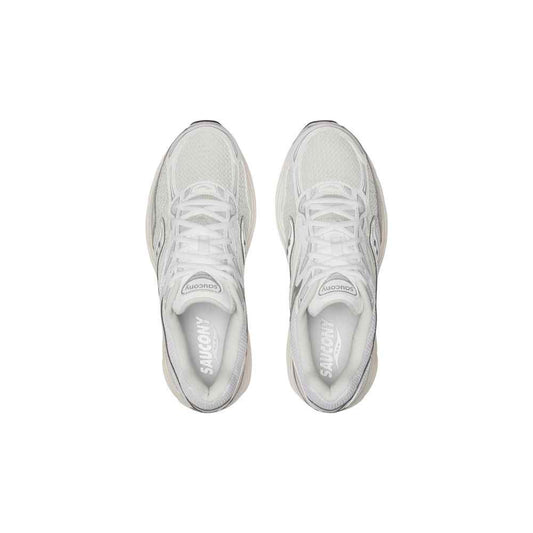 Silver Synthetic Athletic Sneakers