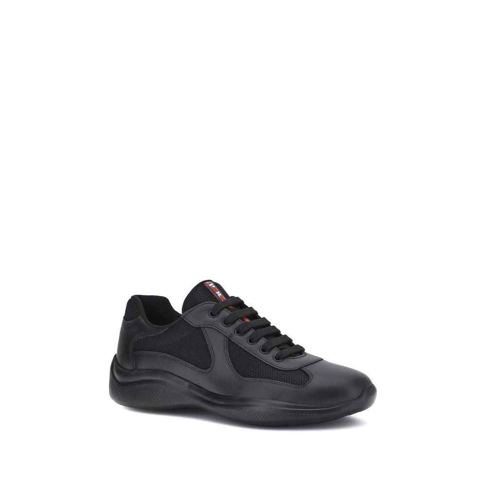 Black Polyamide Sneakers
